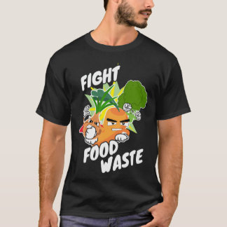 T-shirt Combattre les déchets alimentaires Déchets aliment