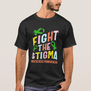 T-shirt Combattre Stigmatiser la Santé Mentale Maladie Sen