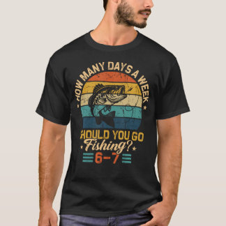 T-shirt Combien de jours par semaine devriez-vous aller à 