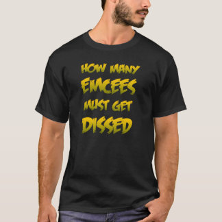 T-shirt Combien de maîtres de cérémonie doivent obtenir