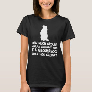 T-shirt Combien De Sol Une Tongue Tournée De Hog De Sol