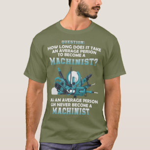 T-shirt Combien de temps prend une personne moyenne