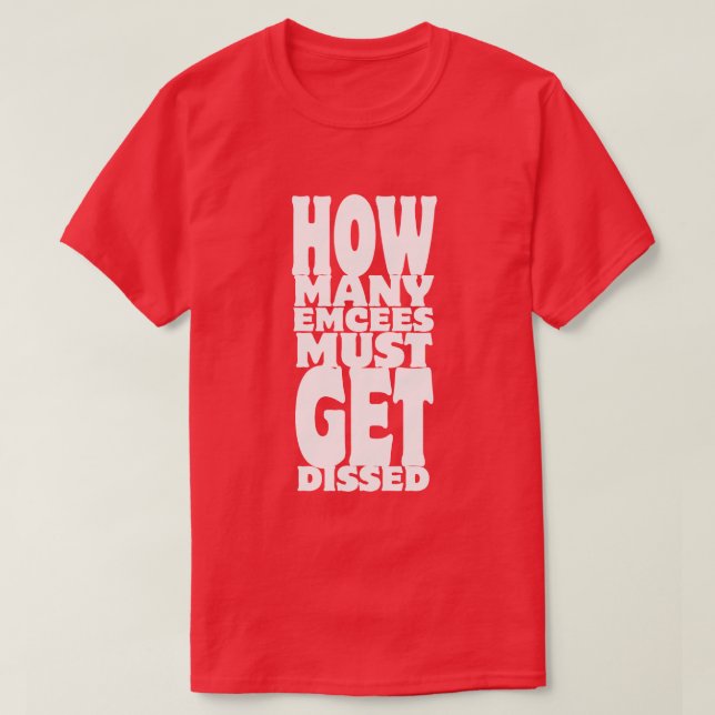T-shirt Combien D'Écés Doivent Être Dissous (Design devant)