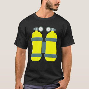 T-shirt Combinaison Halloween avec impression de réservoir