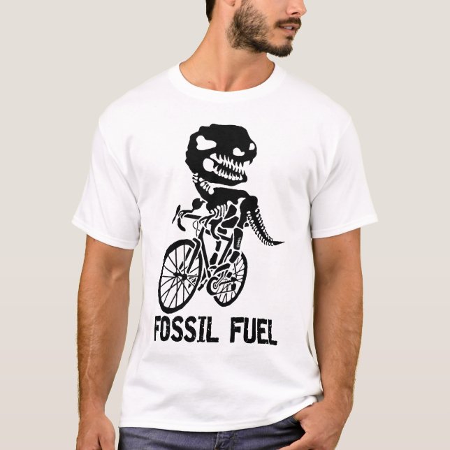 T-shirt Combustible fossile (Devant)