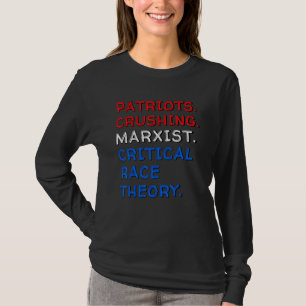 T-shirt ComCom De Théorie De La Race Critique Des Patriote
