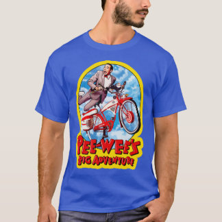 T-shirt Comédie Pee Wees Big Adventure drôle
