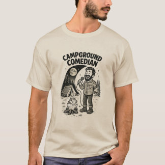 T-shirt Comédien de camping Premium