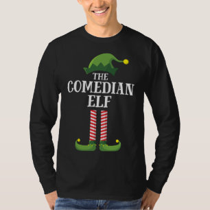 T-shirt Comédien Elf Correspondant Famille de Noël Pajam