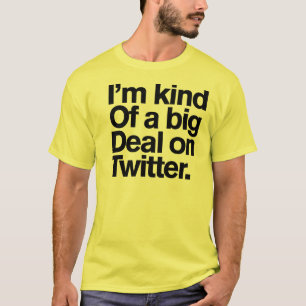 T-shirt Comedy™ générique/affaire sur le gazouillement