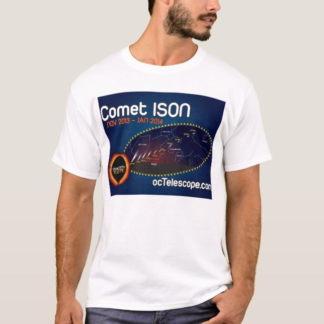 T-shirt Comète ISON (Devant)