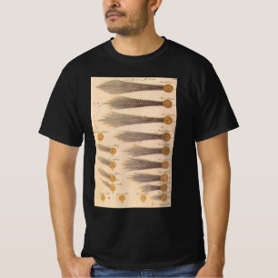 T-shirt Comètes par Stanislaw Lubieniecki, Astronomie Vint