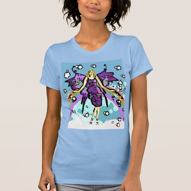 T-shirt Comic Book Fairy Version One  (Devant)