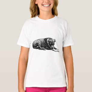 T-shirt Comic Grain Chien Tee