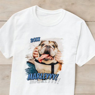 T-shirt Comic moderne Simple Cool Grunge Personnalisé Phot