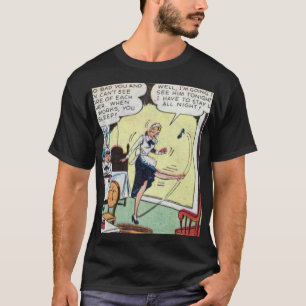 T-shirt Comic vintage classique
