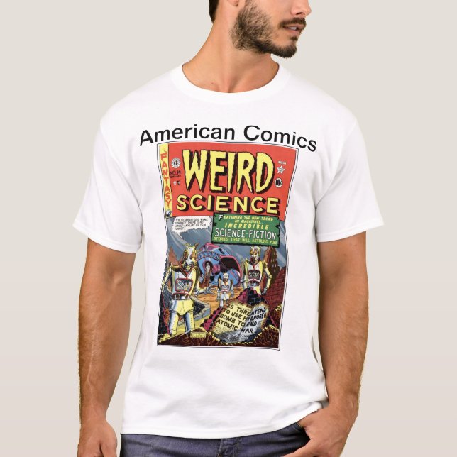 T-shirt Comics américains (Devant)