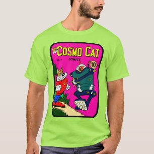 T-Shirt Comics Cosmo Cat des années 50