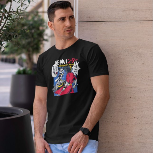 T-shirt Comique japonaise de monstre (Créateur téléchargé)