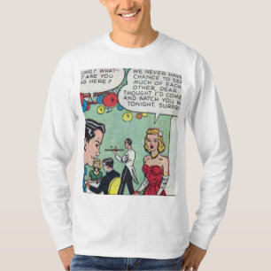 T-shirt Comique romantique de les années 50
