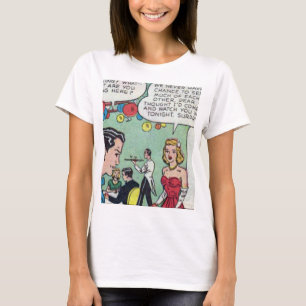 T-shirt Comique romantique de les années 50