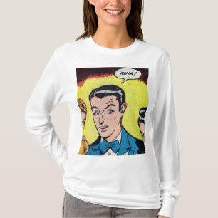 T-shirt Comique romantique de les années 50   Meilleur cad