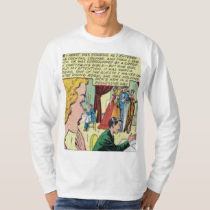 T-shirt Comique romantique des années 1950   Meilleur cade