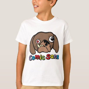 T-shirt Comique sans le chien