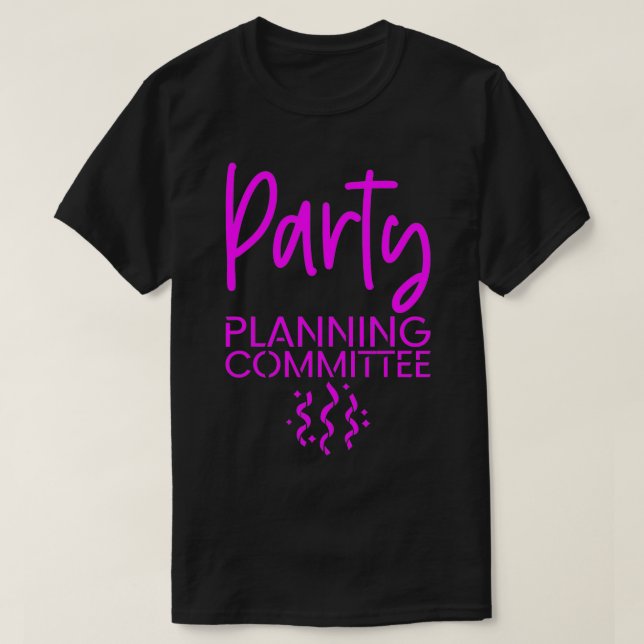 T-shirt Comité de planification des partis 1  (Design devant)