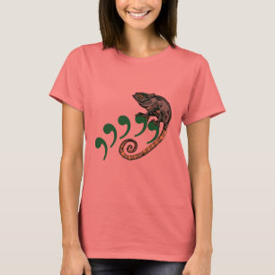 T-shirt Comma Chameleon