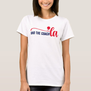 T-shirt Comma la & Coach Entraîneur Kamala Harris