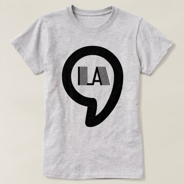 T-SHIRT COMMA-LA / KAMALA (Design devant)