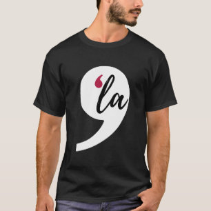 T-shirt Comma-La Kamala Harris 2024 - élection drôle