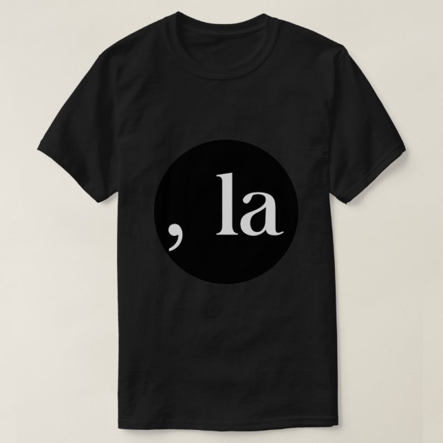 T-shirt Comma la Nouvelle (Design devant)