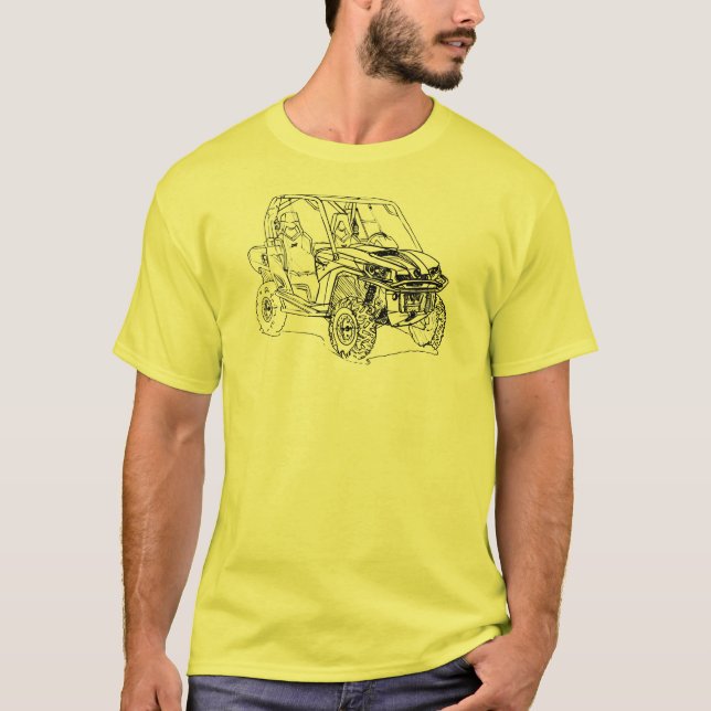 T-shirt Commandant 1000X 2011 de CanAm (Devant)