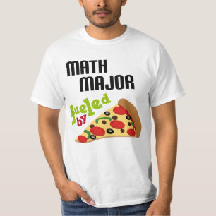 T-shirt Commandant de maths cadeau (pizza)