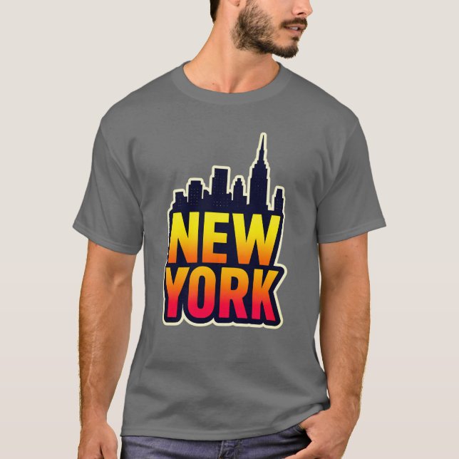 T-shirt Commandant New York (Devant)