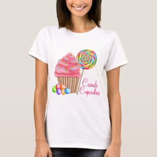 T-shirt Commande à façon pour des petits gâteaux de