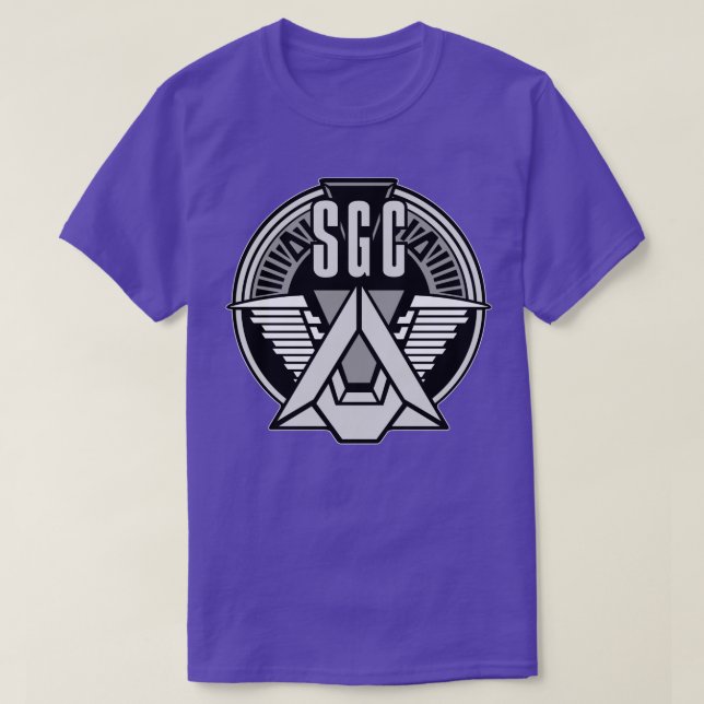 T-SHIRT COMMANDE SGC STARGATE (Design devant)