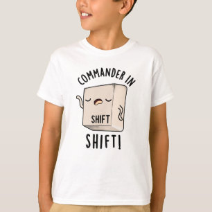 T-shirt Commander En Chemise Drôle Clavier Pun