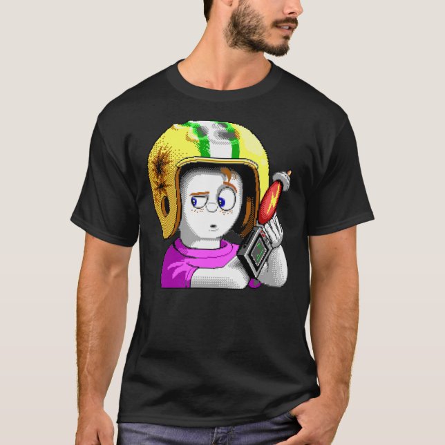 T-shirt Commander Keen HD - Retro DOS éléments de ventilat (Devant)