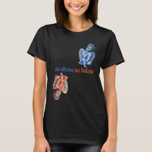 T-shirt Comme ci-dessus ainsi ci-dessous Anges Magique Alc