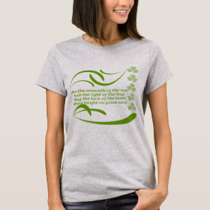 T-shirt Comme la chaleur de la bénédiction irlandaise du s