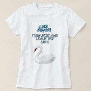 T-shirt Comme les cygnes