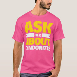 T-shirt Comme Moi À Propos De Tendonitis Drôle Poids
