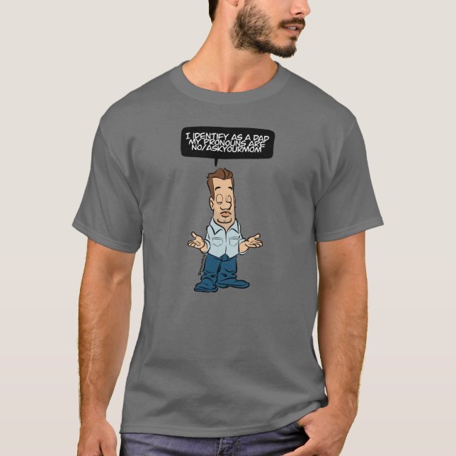 T-shirt Comme papa (Devant)