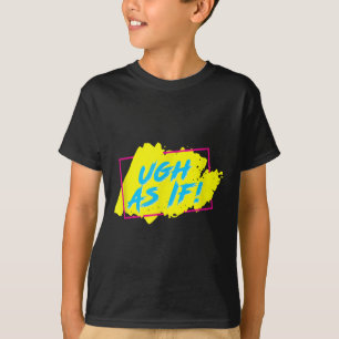 T-shirt Comme Si ! Funny 80s 1980s Style Vallée Graphique