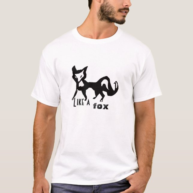 T-shirt Comme un Fox (Devant)