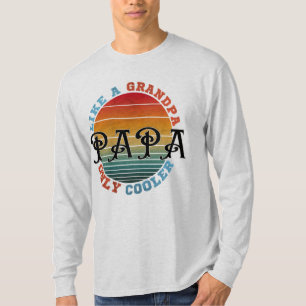 T-shirt Comme un grand-père Papa mais en plus cool