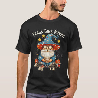 T-shirt Comme un magicien gnome fantaisie fantasmagorique